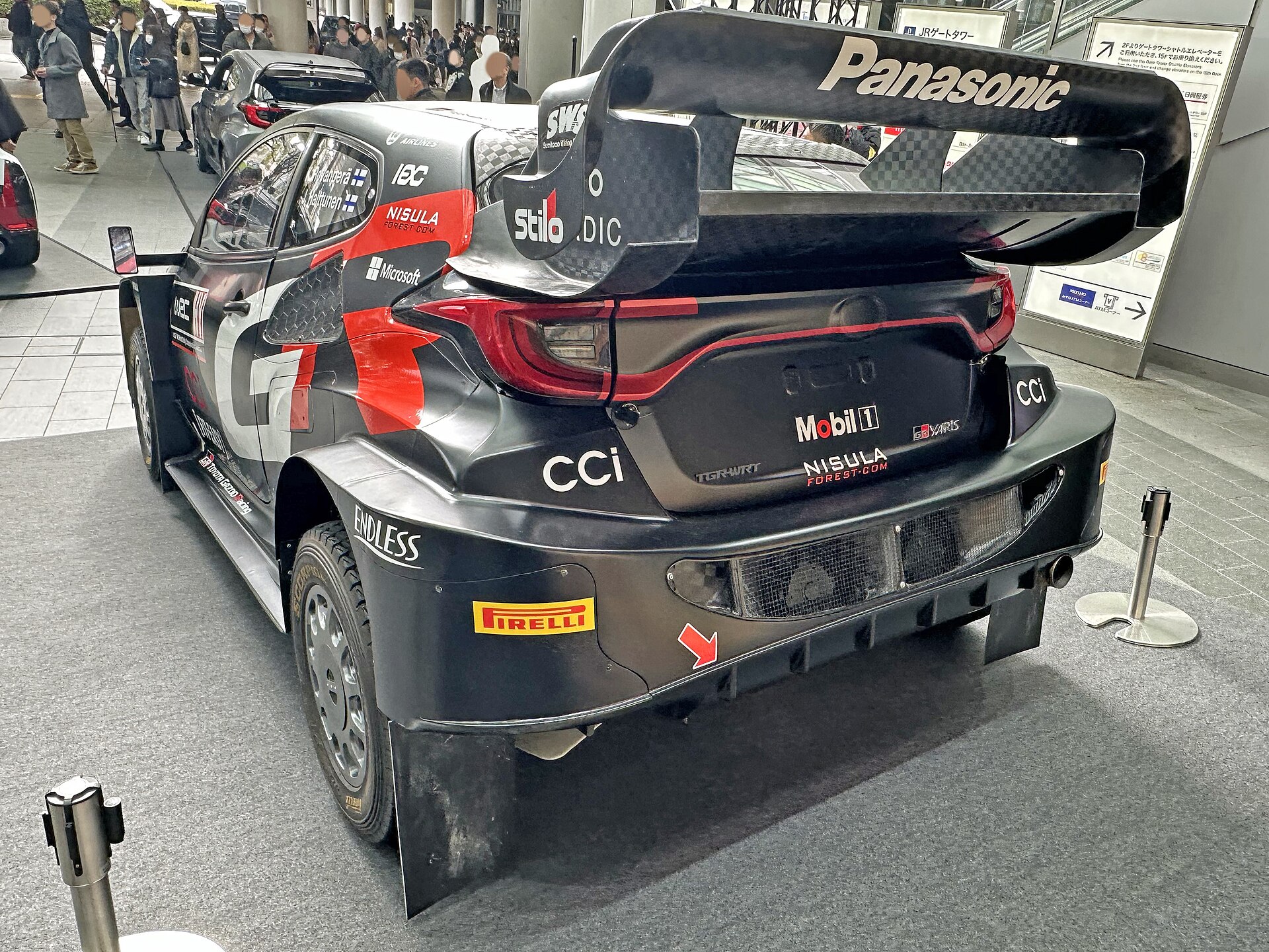 Toyota GR Yaris Rally1, Ausstellungsfahrzeug – Archiv 2024